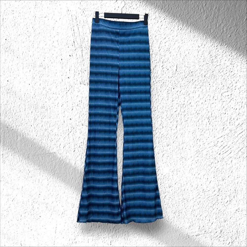 ASOS Stretch Flare Casual Trouser Pants Tie Dye US 4 NWOT